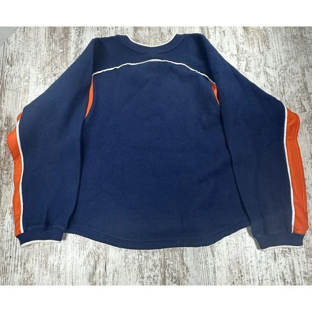 Vtg NBA Logo Nike swoosh crewneck y2k 2000s Long Sleeve Sweater Youth XL -20‎